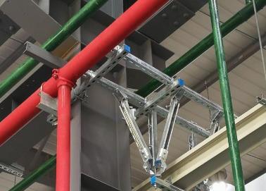 枣庄市该抗震支架的整体式支吊架结构协调性好